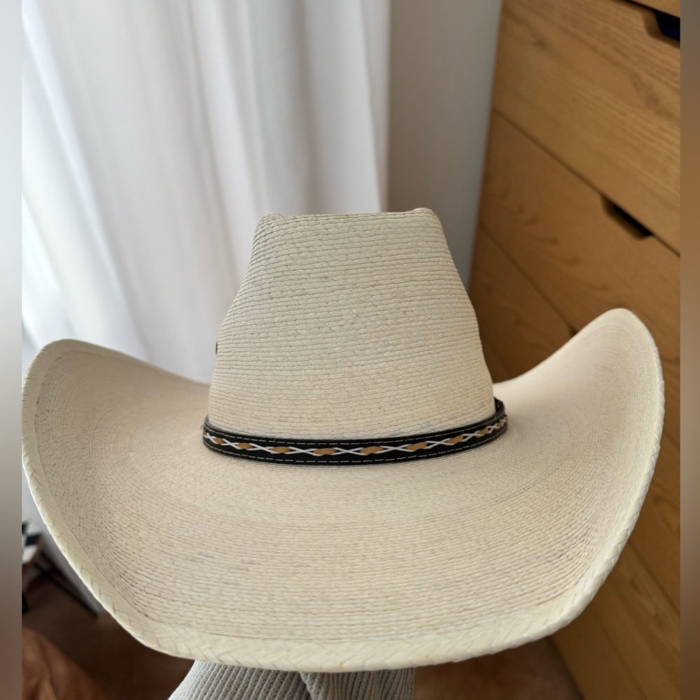 Stetson Natural Straw Cowboy Hat – Style SSQRE-79408170 – never worn!!!! 🤠☀️
